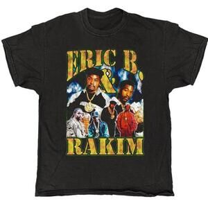 Eric B And Rakim Bootleg Style Hip Hop Graphic Unisex T-Shirt
